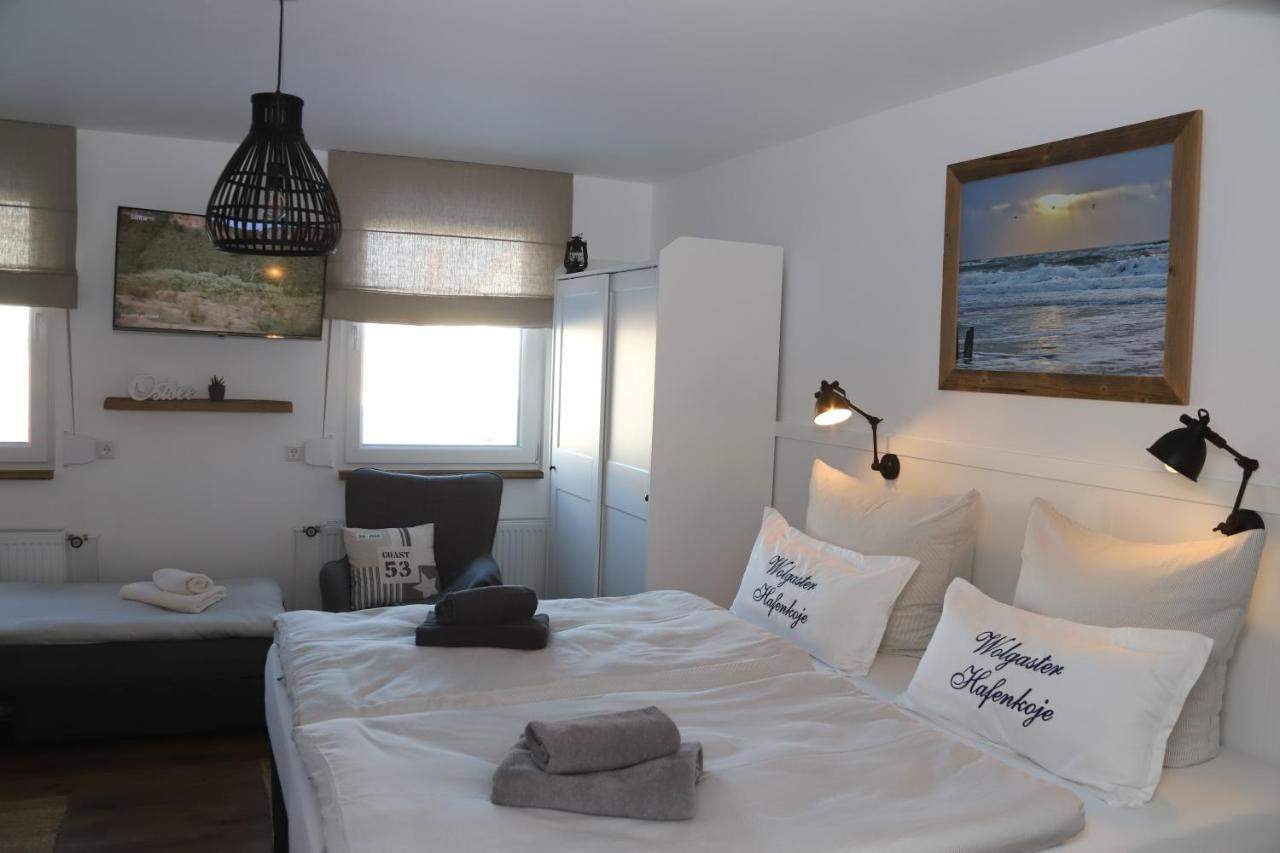 Hafenkoje Zum Anker Apartment Волгаст Екстериор снимка